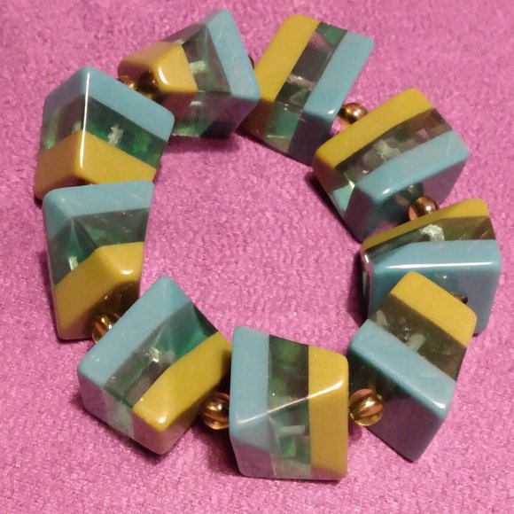 Jewelry - Green & Blue Bracelet